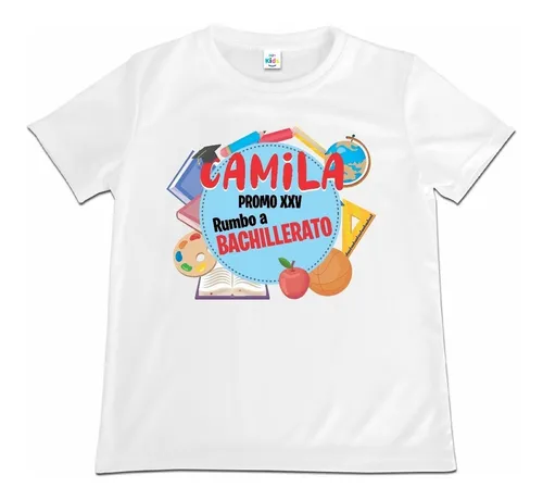 Diseños de camisas de promocion de bachillerato hotsell