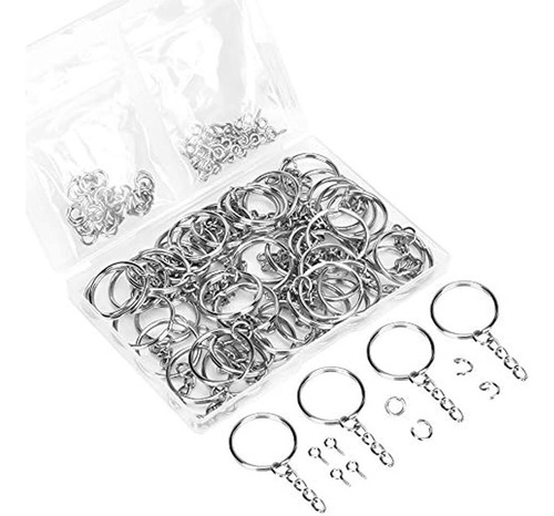 Kit De 150 Anillos Para Llavero, Anillos Para Llavero De 1 P