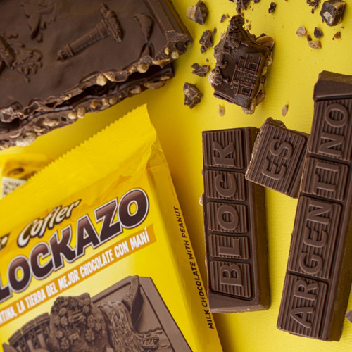 Imagen 4 de 10 de Chocolate Cofler Blockazo X 1 Kg. - Envíos