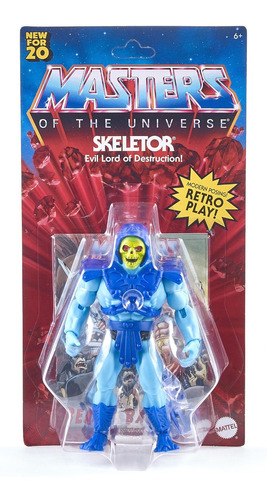 Skeletor Masters Of The Universe Mattel Retro Play He-man