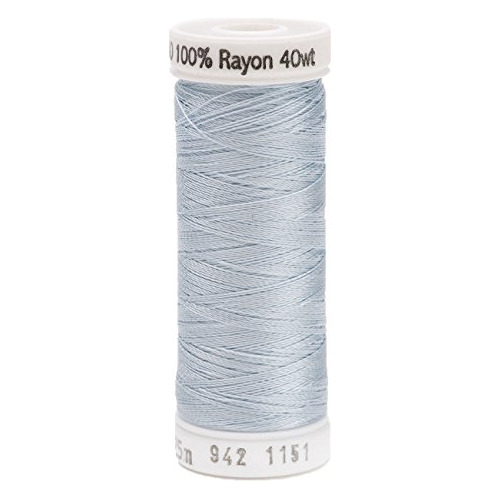 Hilo De Rayón 9421151 Coser, 250 Yardas, Tinte Azul Po...