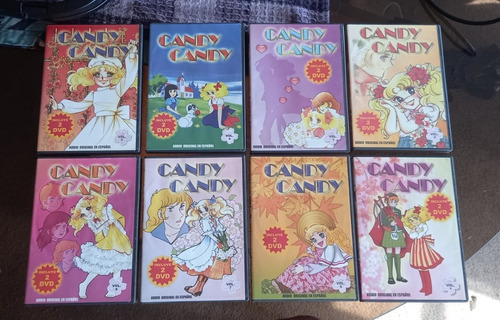 Candy Candy Coleccion En Dvd 15 Dvds Originales (Usado)