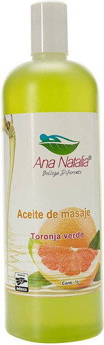 Aceite De Masaje Ana Natalia 1 Lt. Spa/cabina