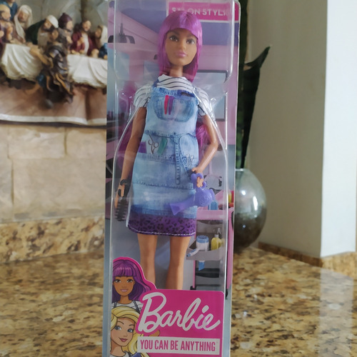 Barbie Peluquera Con Accesorio Original Mattel