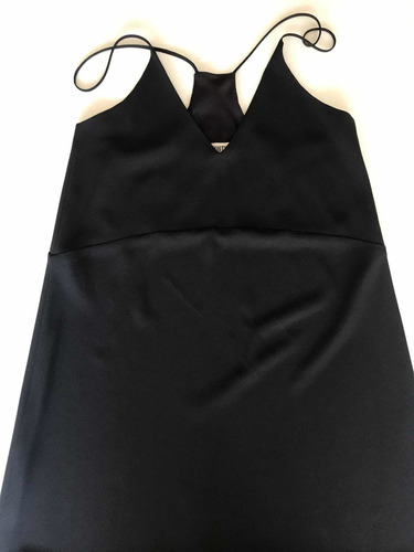 Vestido Negro Largo. Marca Mishka Couture. Talle 1. Envío