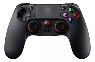 Control Gamer Redragon Juno G818 Bluetooth/alámbrico Negro, Panel Táctil, Conector 3.5mm