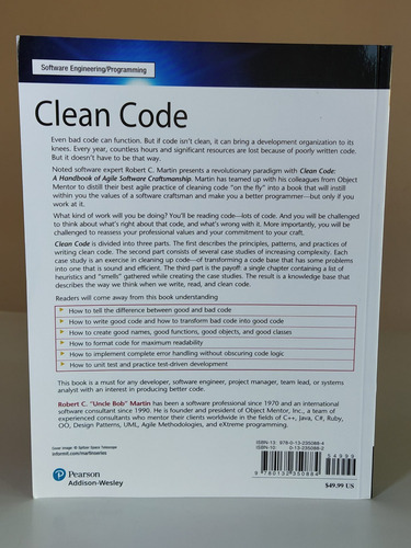 Clean Code / Robert Martin