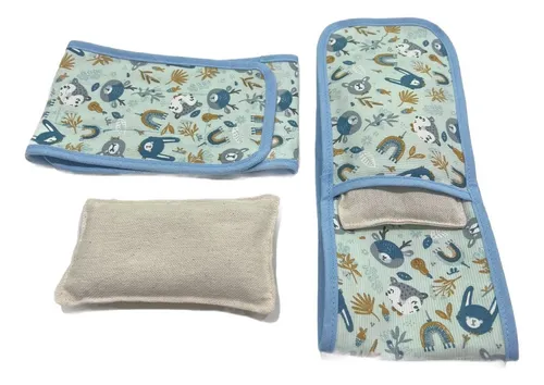 Faja Anticolicos Bebe 2 Almohadillas Con Semillas Y Lavanda