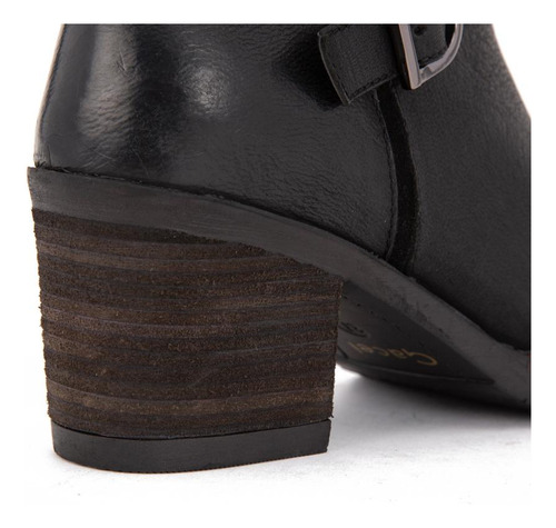 Botin Gacel Piera Negro 0660136