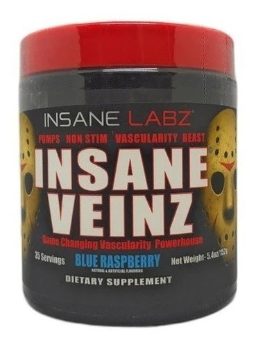 Suplemento en polvo Insane Labz  Insane Veinz