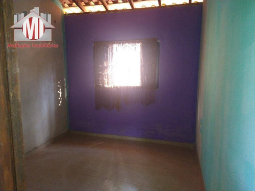Linda Chácara Com Casa Principal E Outra Casa Em Construção, 3 Dormitórios, Linda Vista, À Venda, 1000 M² Por R$ 170.000 - Tuiuti/sp - Ch0772