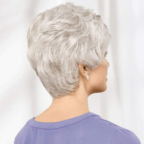 Peruca Cinza Feminina, Capa De Cabelo, Decorações De Festa,