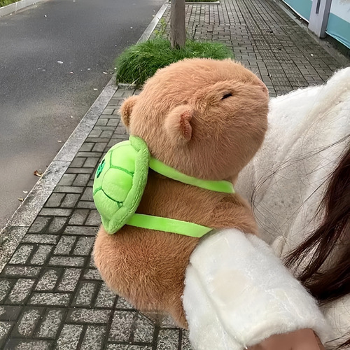 Bonita Pulsera De Muñeco De Peluche De Capibara
