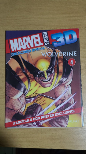 Figuras Marvel Heroes 3d Pack Deadpool/cap America/wolverine