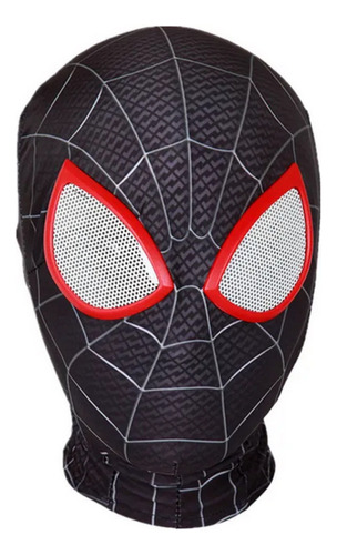 Spiderman - Mascara Spiderverso Miles Halloween Cosplay 01