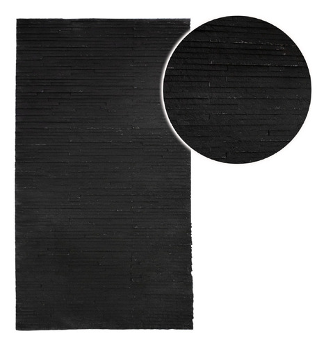 Muro Panel Decorativo Soft Piedra Laja Negro 1 Pieza