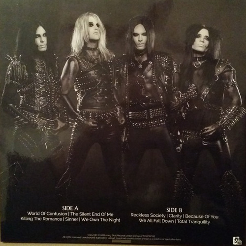 Lp Toxic Rose - Total Tranquility Guns Motley Crue Poison