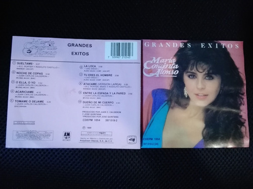 Maria Conchita Alonso Grandes Exitos Cd