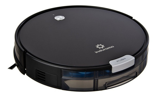 Imagen 1 de 3 de Aspiradora Robotica Indurama Rai-420 Inteligente Negro