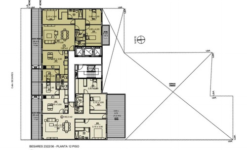 Venta Departamento De 2 Ambientes En Nuñez
