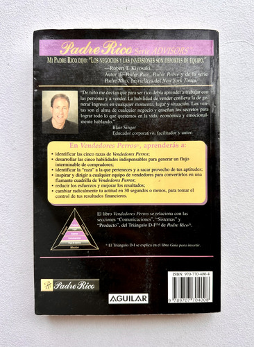 Libro Vendedores Perros Con Prólogo De Robert Kiyosaki (Usado)