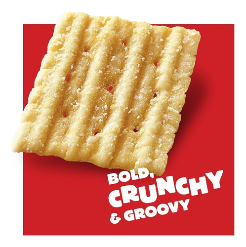 Cheez-it Grooves Sharp White Cheddar Galletas