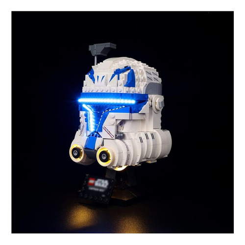 Kyglearing Led Light Kit Para El Capitán De Lego Rex Casco,