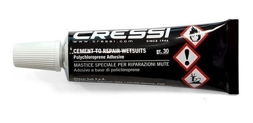 Cemento Especial Cressi Pegamento Neopreno Repara Wetsuits