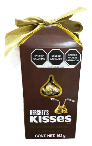 Chocolates Kisses De Hersheys Almendra Regalar Regalo 162 G