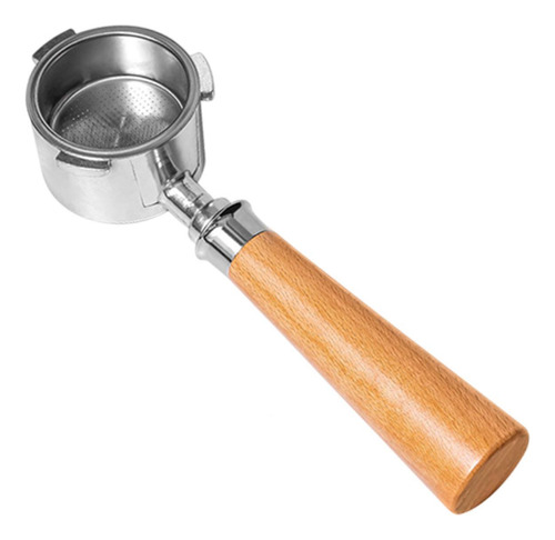 Mango Ergonómico De Portafilter De Portafilter De 51 Madera