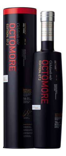 Whisky Octomore 07.2 Islay Single Malt 5 Year. 700 Ml