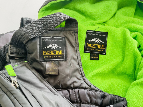Traje Enterito Y Campera Ski Nieve Pacifictrail Talle 4