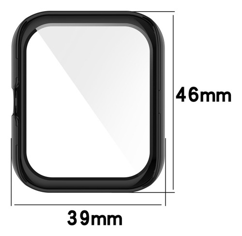 Funda Protectora De Reloj Blanca Transparente Para Amazfit B