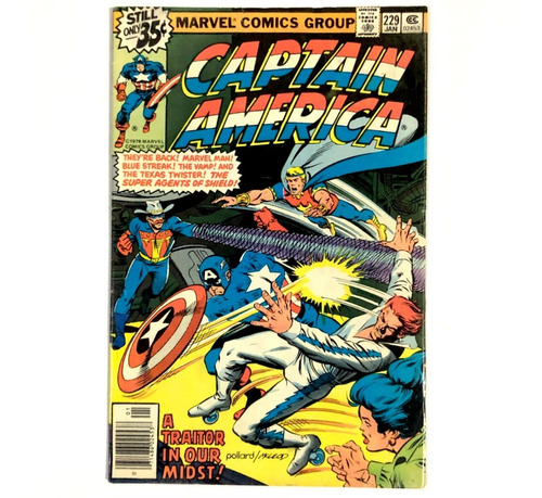 Captain America #229 - Marvel Comics 1978 Inglés