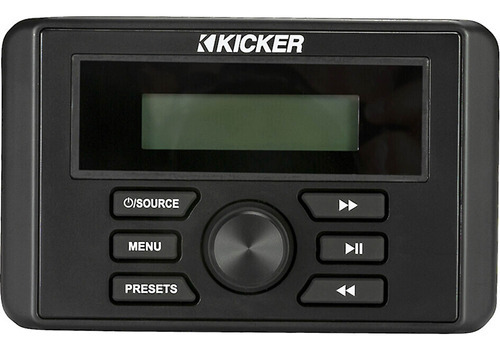 Stereo Náutico Para Lanchas Kicker Bluetooth Fm Km