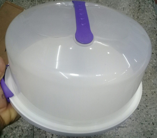 Tortera Plástica Grande Exhibidor O Porta Torta