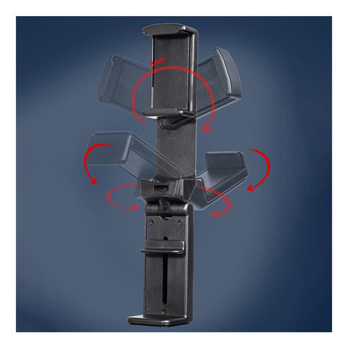 Soporte Para Teléfono De Avión Multidireccional Rotación