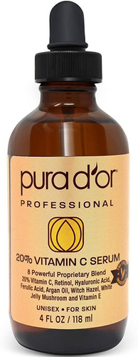 S&eacute;rum De Vitamina C Anti-edad Pura D'or 20%, Fuerza P