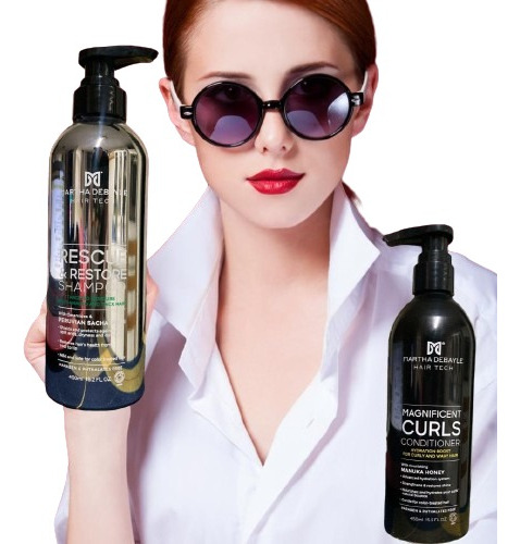 Shampoo Y Acondiconador Martha Debayle 450 Ml