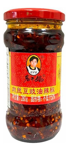 Aceite Picante Con Carne Y Poroto - Laoganma - 280g. 