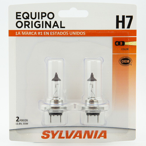 Foco Sylvania Equipo Original H7 (par)