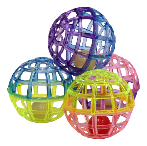 Productos Eticos 773073 4pack Lattice Balls Cat Toy