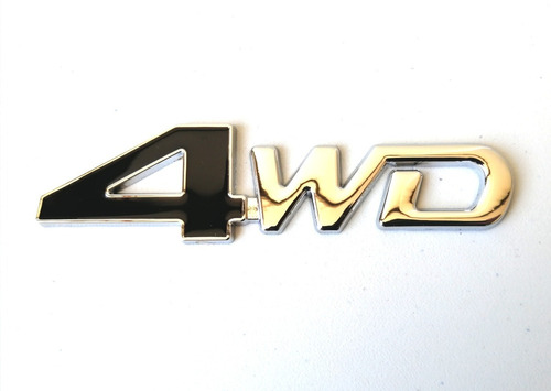 Emblema Cromado 4wd