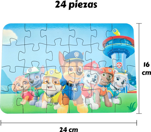 Rompecabezas Personajes Niños Calidad Premium. Regalo Orig