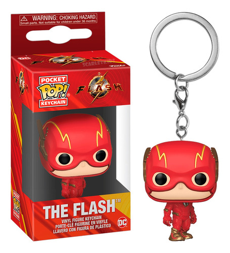 Llavero Pop The Flash Funko Pop Keychain Original Scarlet