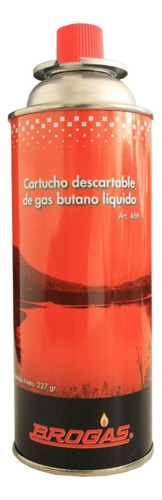 Cartucho Gas Butano Brogas 227gr Camping Anafe Calentador