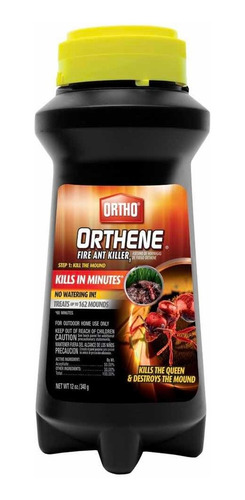 Imagen 1 de 4 de Ortho Orthene Insecticida Contra Hormigas De Fuego 340gr