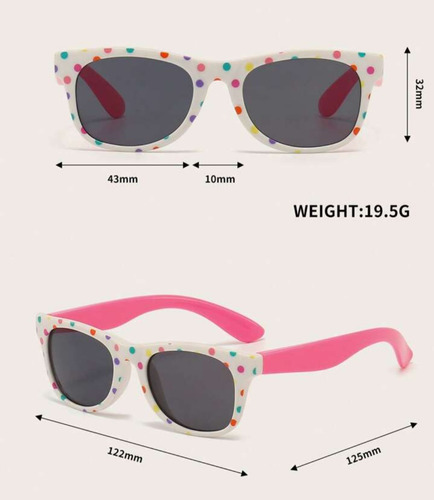 Lentes Para Niñas Wonder Nation Con Estuche De Tela 