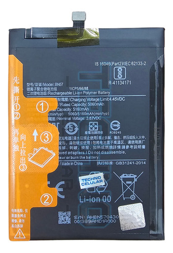 Bat. Para Xiaomi Poco X3 - X3 Pro Bn57 5160mah