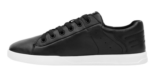 Tenis Clásicos Hombre De Piel Urbanos Flexi 412402 Black